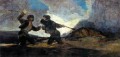 Lucha con garrotes Francisco de Goya